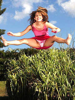 Smoking hot ass long leg teenie on a trampoline gets fucked hard in these outdoor fuck fucking pics